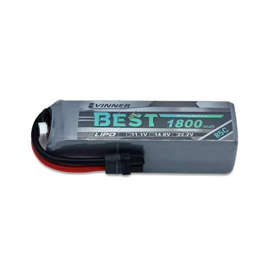 

6S 1800mAh 85C High Power Model Helicopter Fixed Wing Rechargeable Lithium Battery Pack