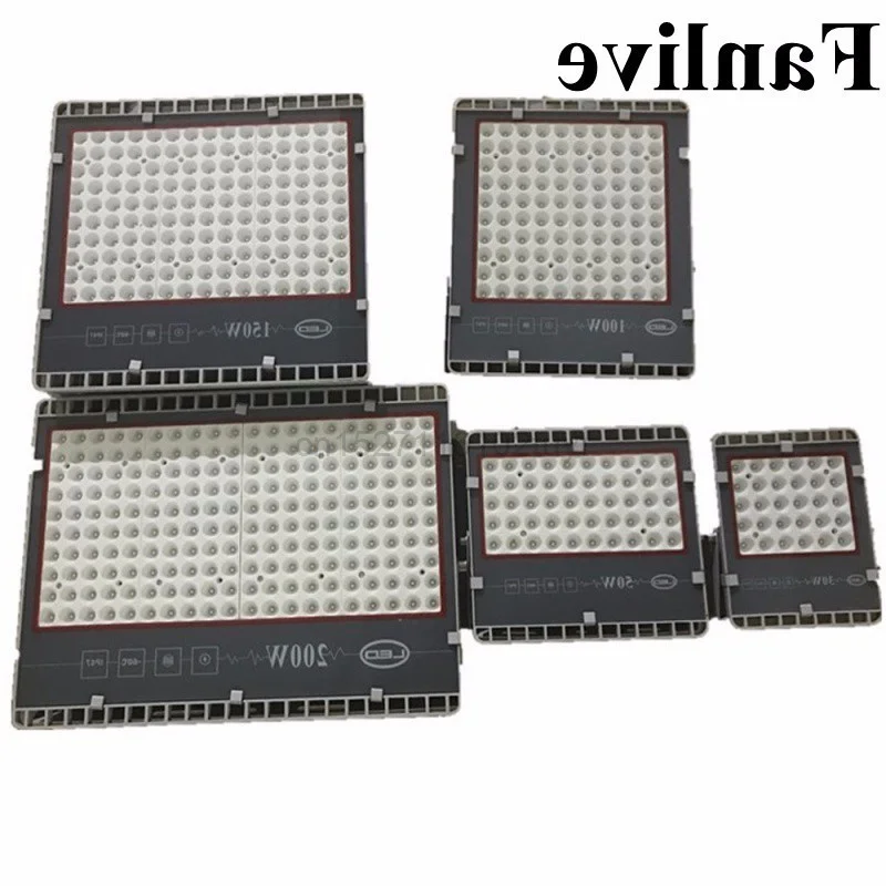 

4PCS New Led Floodlight 30W 50W 100W 150W 200W AC 85-265V Projector Reflector Wall Lamp Waterproof Spotlight Outdoor Lighting