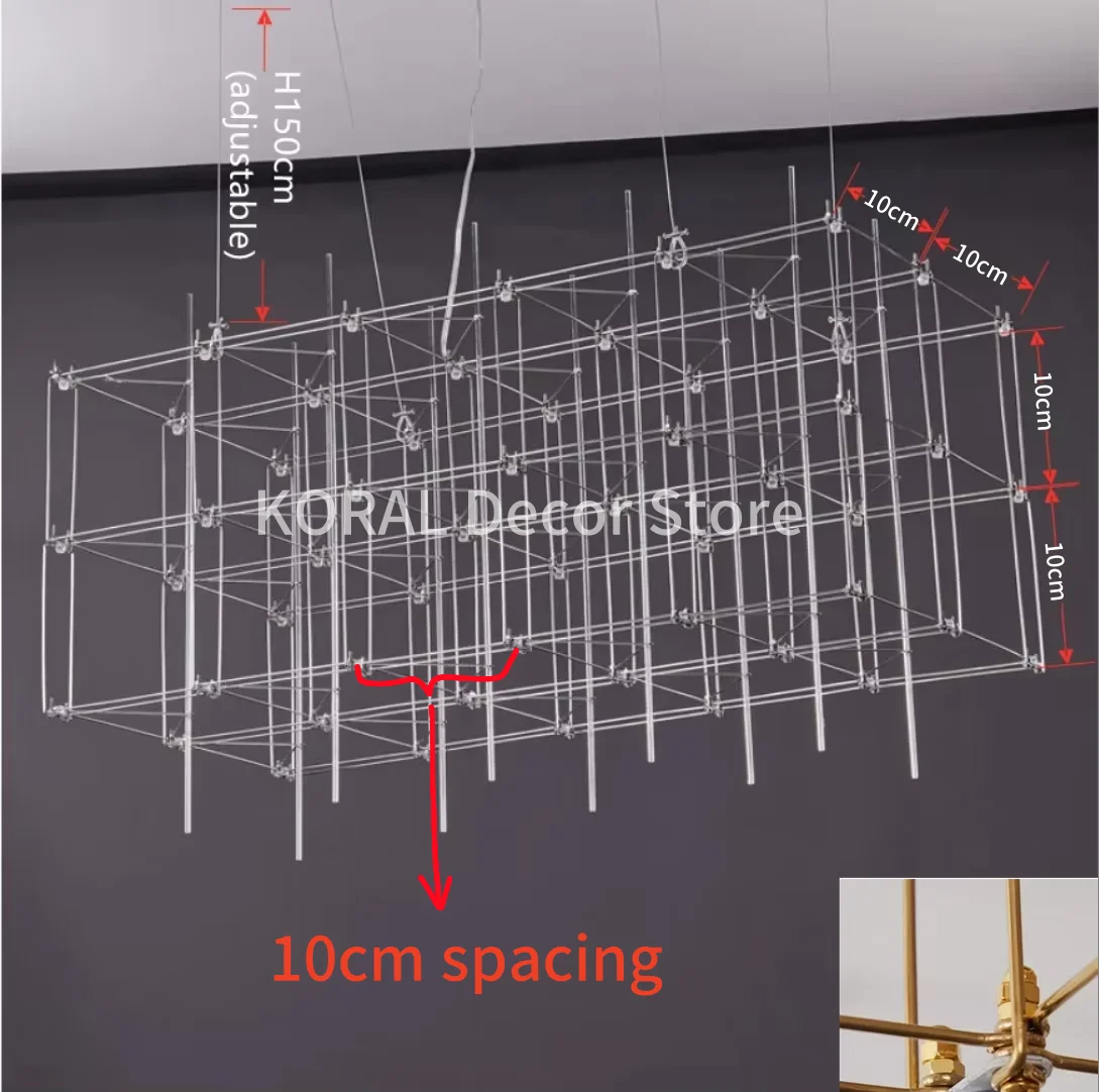 

LED люстра HomeLover для гостиной