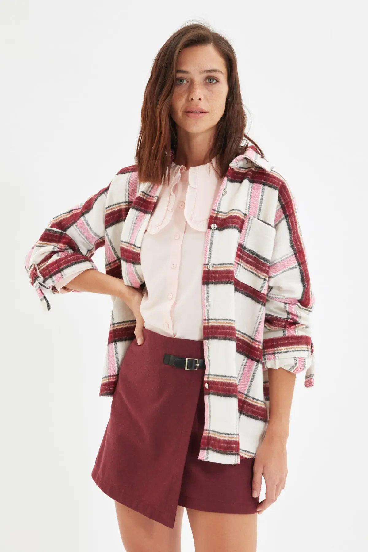 

Pink Button Shirt