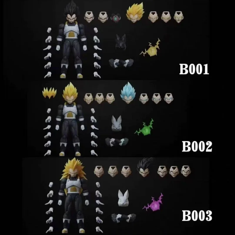 Dragon Ball Z Super Saiyan Vegeta In Space Suit Beast Deities Jade Rabbit Аниме Фигурка Передвижной Шарнир