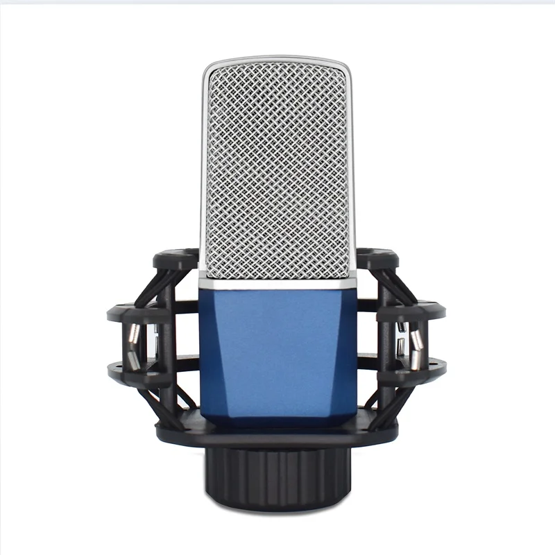 

Metal Condenser Microphone For Gaming Singing Professional Mic Laptop Windows Studio Recording Vocals Voice Skype