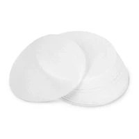 2022 500pcs 10cm 11cm round baking paper silicone baking paper round non stick greaseproof bbq oven patty hamburger baking acces