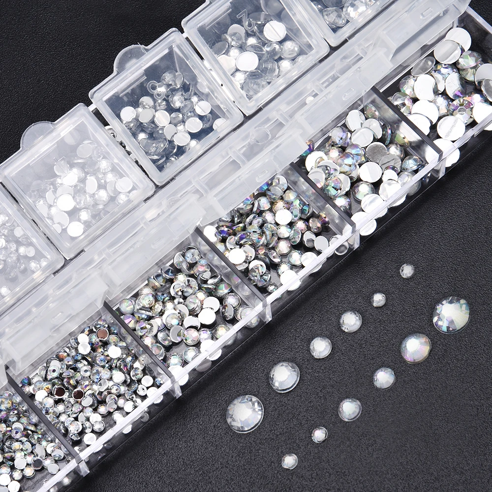 

Nail Rhinestone Small Irregular Beads Mixed Color Stone Manicuring 3D Nail Art Decoration In Wheel Nails Accessories Manicures