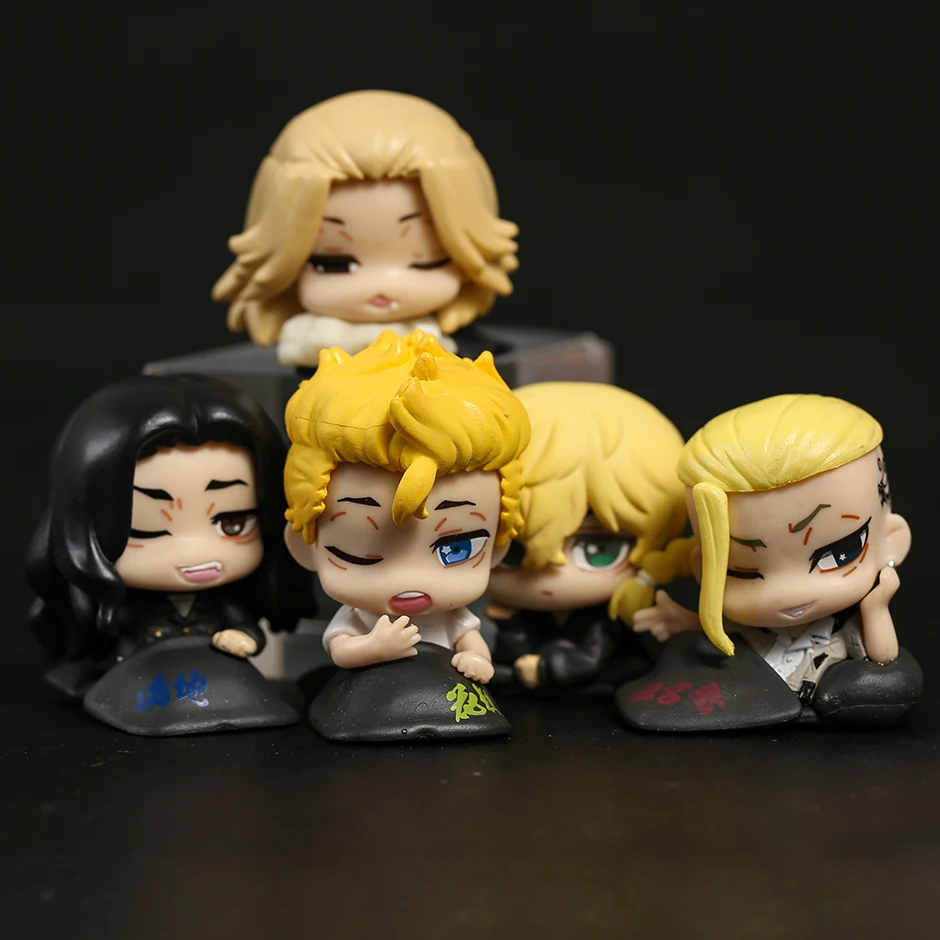 

Токийский Мстители, спящий микей дрокен, такичи, ханагаки, бацзи, кейсэ, матсуно, чифуй, фигурка, модель, куклы, игрушки 5 шт./компл.