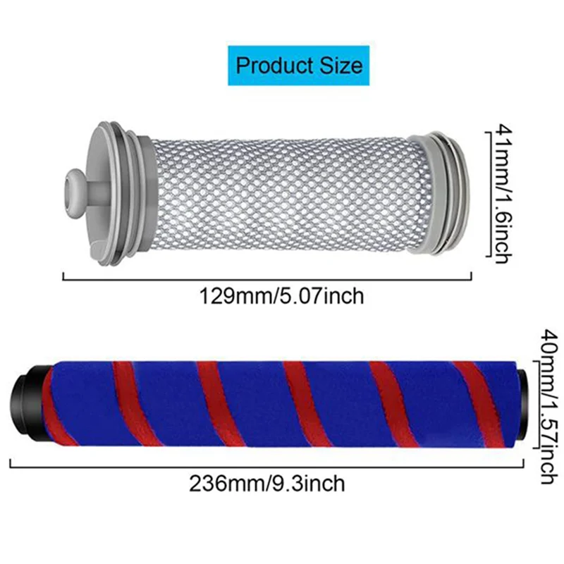 Для Tineco A10 A11 Hero Master PURE ONE S11 S12 PWRHERO11 Беспроводная вакуумная роликовая щетка