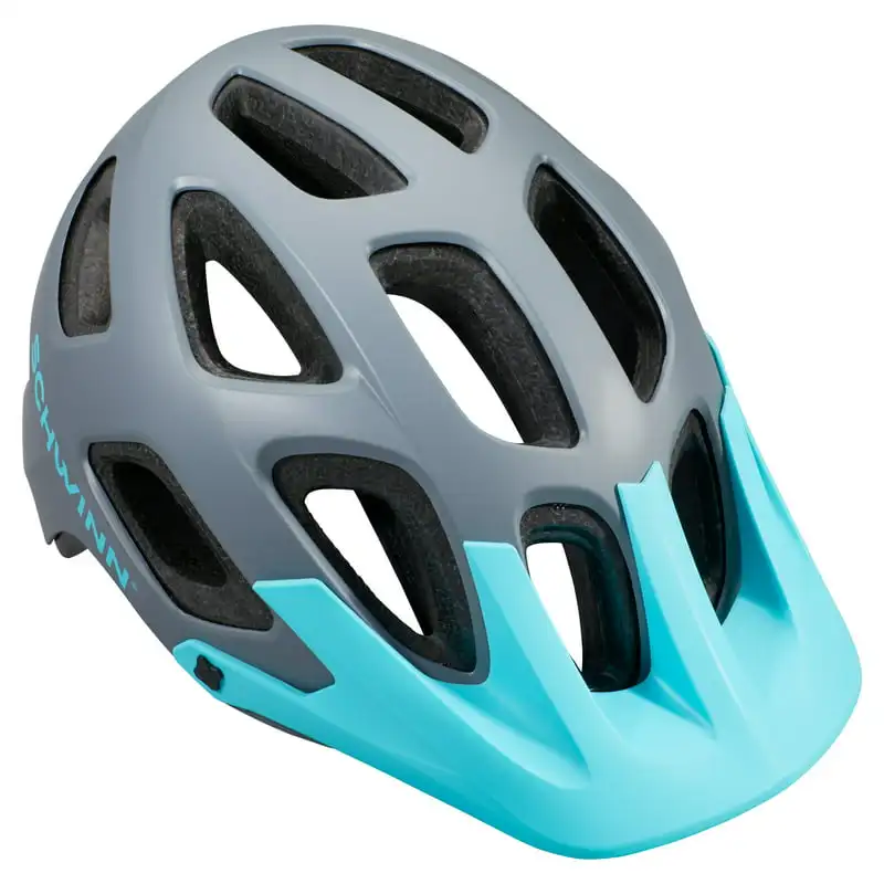 

Adult Bike Helmet, Ages 14+, Grey & Teal шлем для лыжного спорта Bike accessories Casco para scooter electri