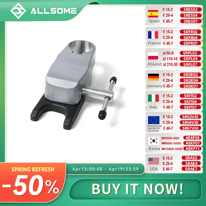 

ALLSOME BG-518806 быстроразъемный зажим для BG-5168 BG-5157 BG-5188 сверлильный станок сверлильный пресс