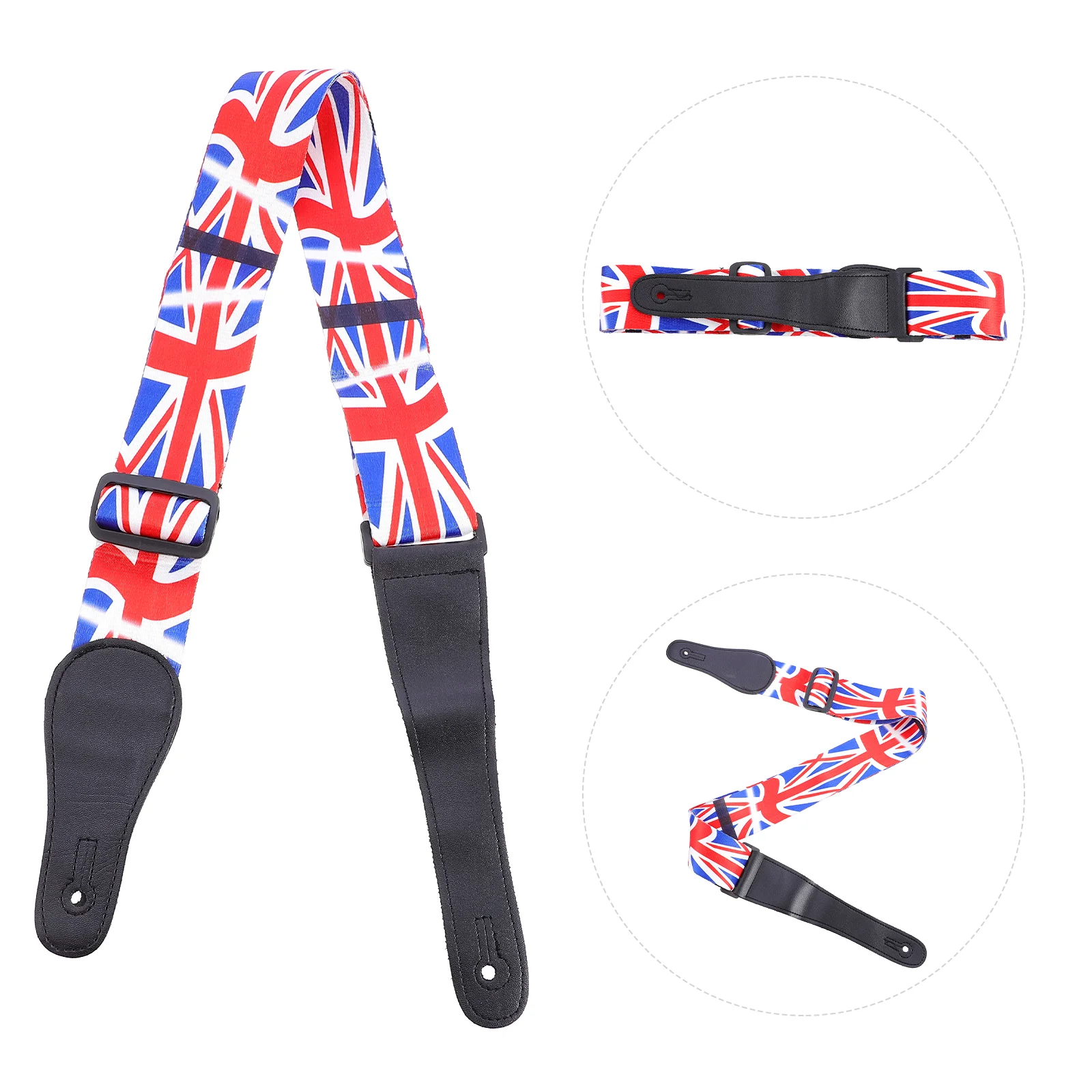 

1Pc Decorative Guitar Strap Stylish Thickened Guitar Rope Printed Guitar Strap