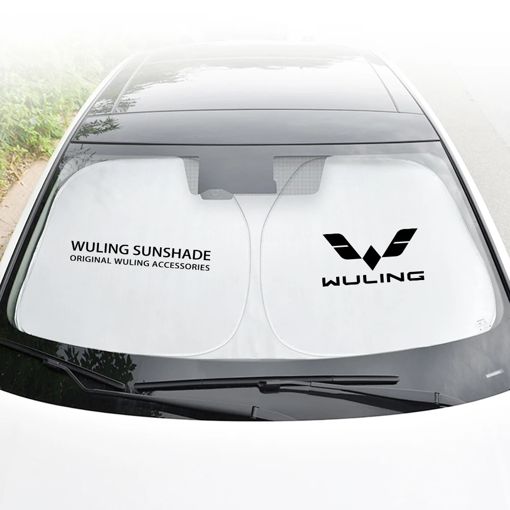 Чехол для переднего лобового стекла автомобиля Wuling Hongguang Mini Ev E100 alмаз Алвес Xingchi S складной солнцезащитный козырек с защитой от УФ-лучей автомобильные аксессуары