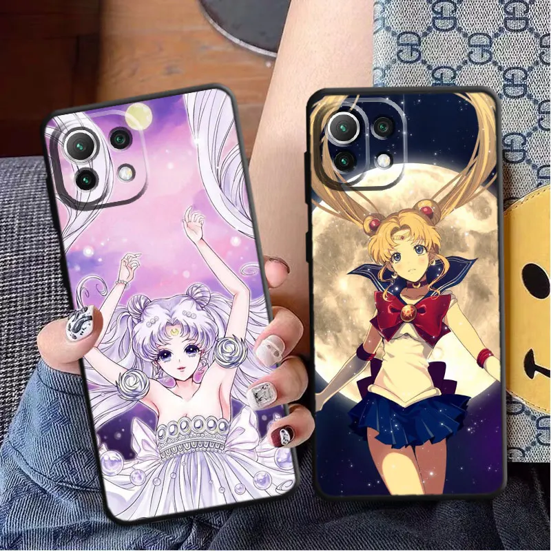 Мягкая японская аниме Kawaii Sea Moon Cover чехол для телефона Vivo S1 Y70 Y19 Y31 Y53 V17 Y20 Y81 Y17 V21 Y15 Y11