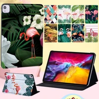 tablet case for apple ipad air 4 2020 10 9 inch flamingo pattern leather stand tablet cover case high quality tablet accessories
