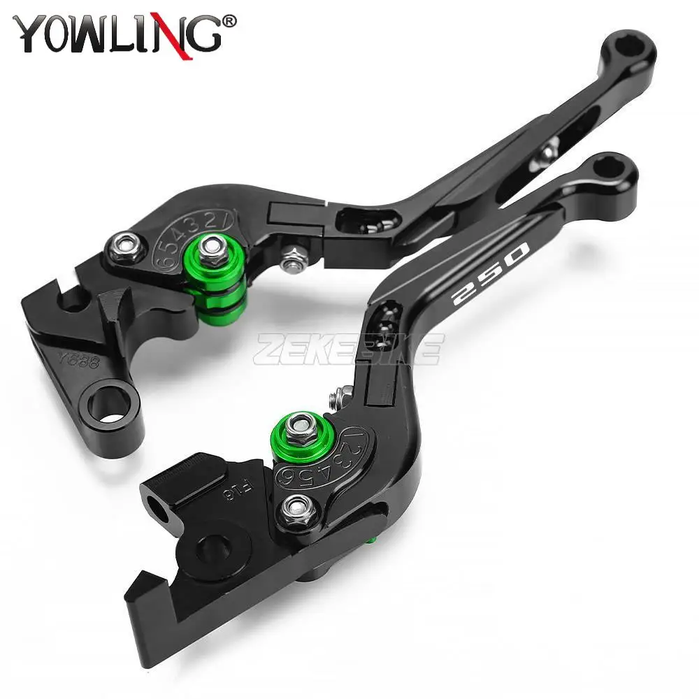 

Adjustable Handles Lever Brake Clutch Levers For KAWASAKI BN125 ELIMINATOR NINJA 300R 400R 250 NINJA125 VERSYS-X250 VERSYS-X300