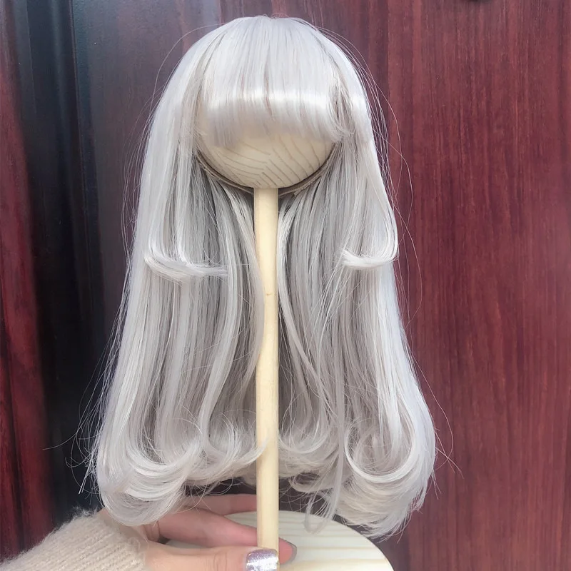 

BJD doll wigs high temperature silk hair wigs antique style BJD wigs for 1/6 BJD YOSD doll chemical fiber cute girl bjd wigs