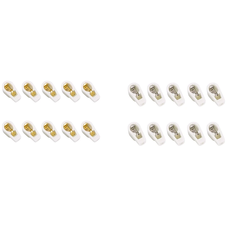 

HOT-10PCS Ceramic 1/4Inch 6.4Mm Vacuum Tube Anode Cap Grip Plate Cap For EL504 FU-519 EF37 Vintage Amplifier DIY