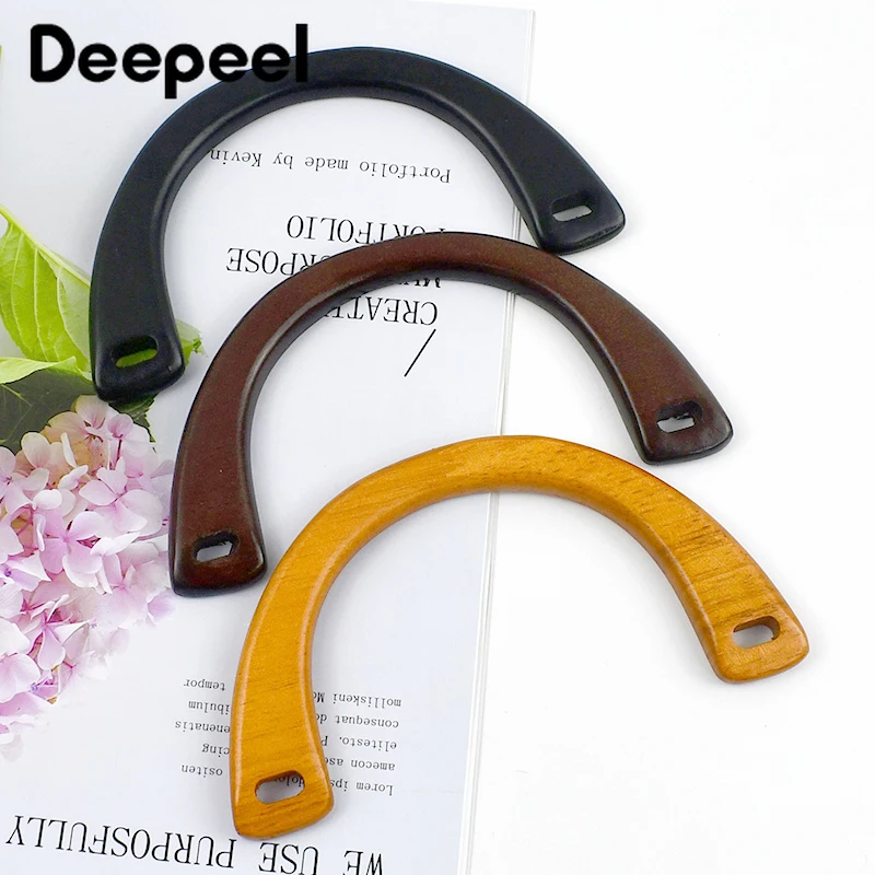 2 шт. Deepeel 15 см твердая искусственная ручка рамки для кошелька поцелуй застежка
