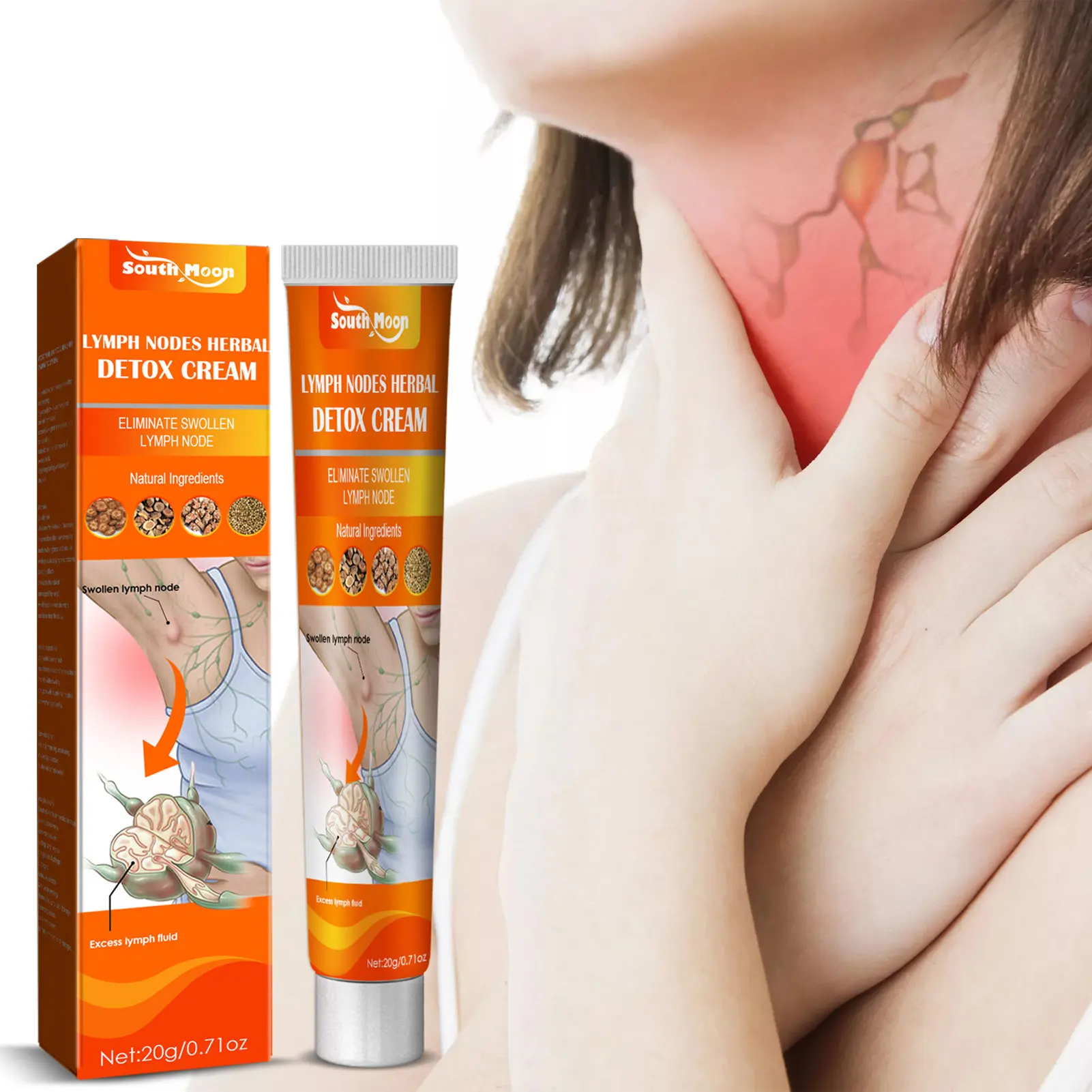 

Lymph Node Cream Herbs Lymphatic Drainage Ointment With Natural Herbal Extract Ingredients Gentle Lymphatic Drainage Ointment 1