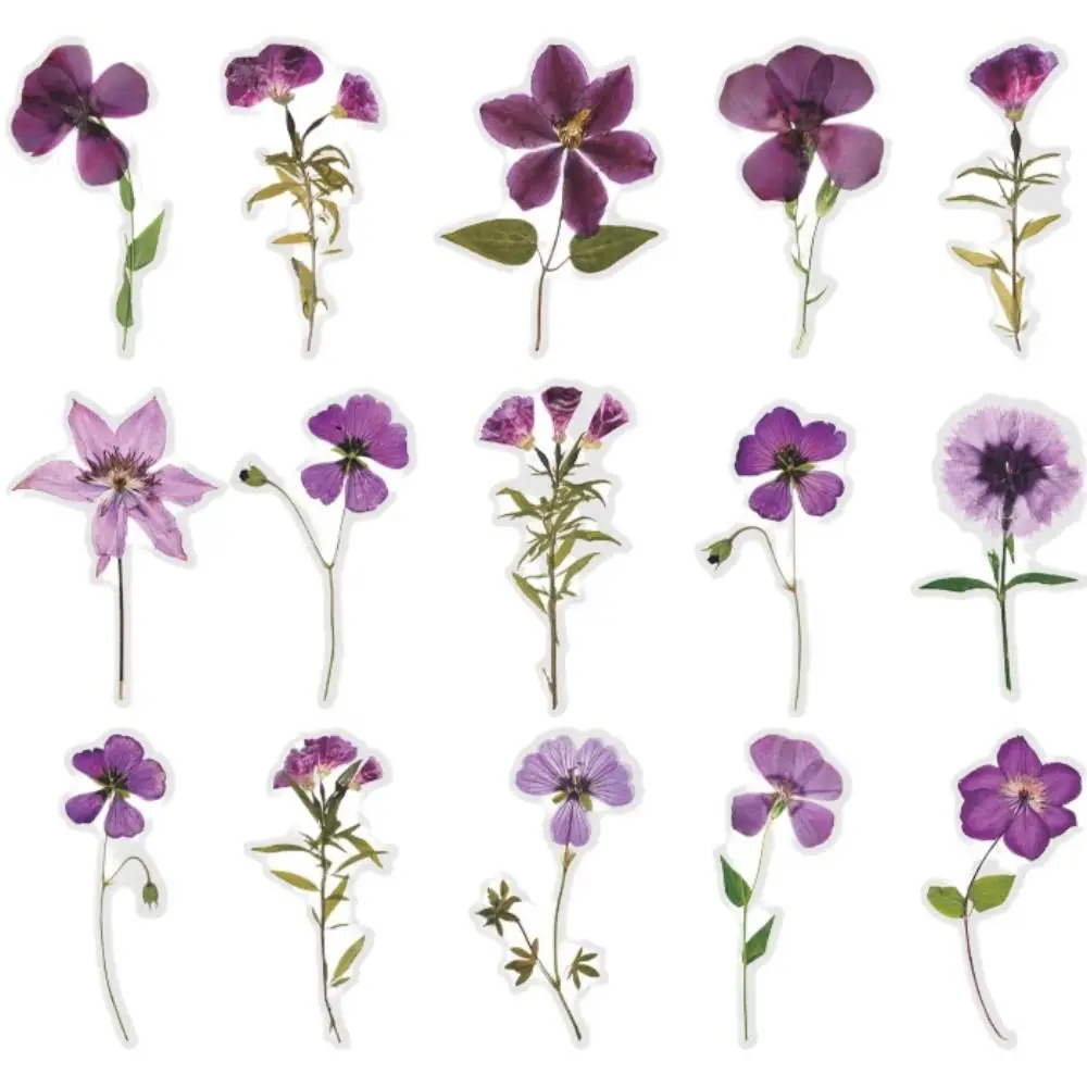 

Цветочные наклейки 40 шт.