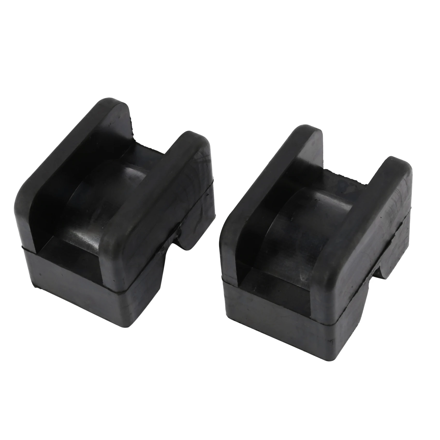 

2PCS Rubber Pad Stand Adapter Universal Rubber Slotted Frame Rail Pinch Weld Protector Car Lift Pads