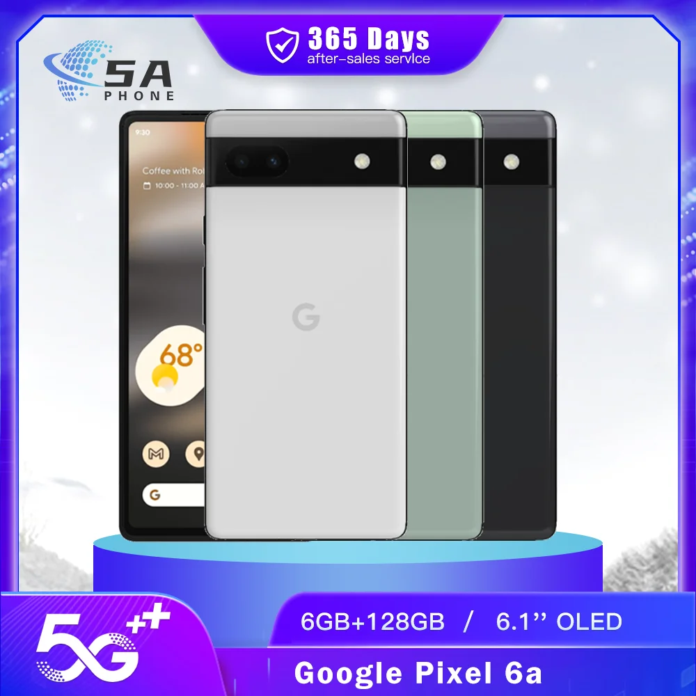 Смартфон Google Pixel 6a, 6/128ГБ, global, Б/у | AliExpress