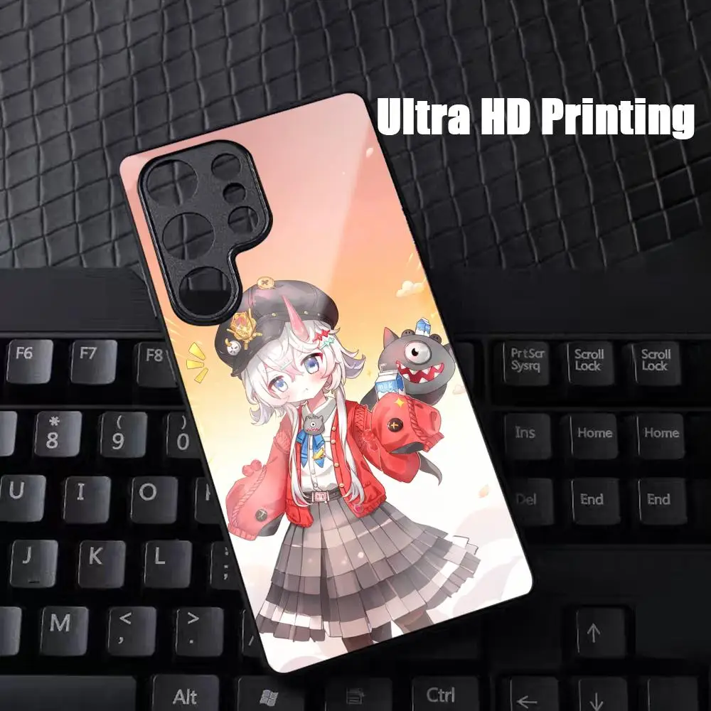 Фото Чехол NTE Hot Game SAKIRI для Samsung S26 S25 S24 S23 S22 S21 S20 Plus Ultra, стеклянный магнитный чехол №5