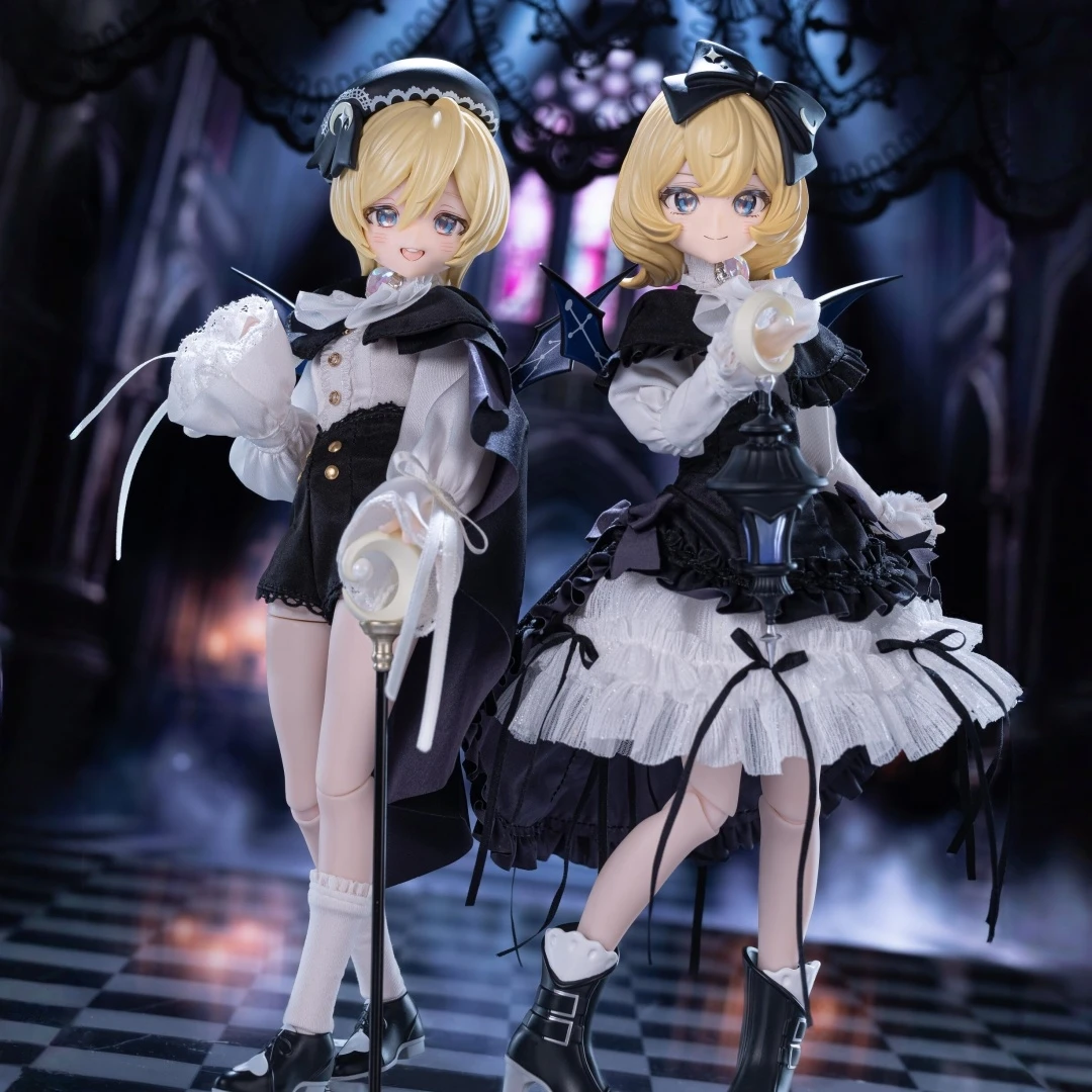 Фото Оригинальная фигурка Light Nightmare Twins 2 Dream Vow Series Special 1/6 Mjd, коллекционная игрушка-сюрприз в закрытой коробке, модель-украшение, подарок №5