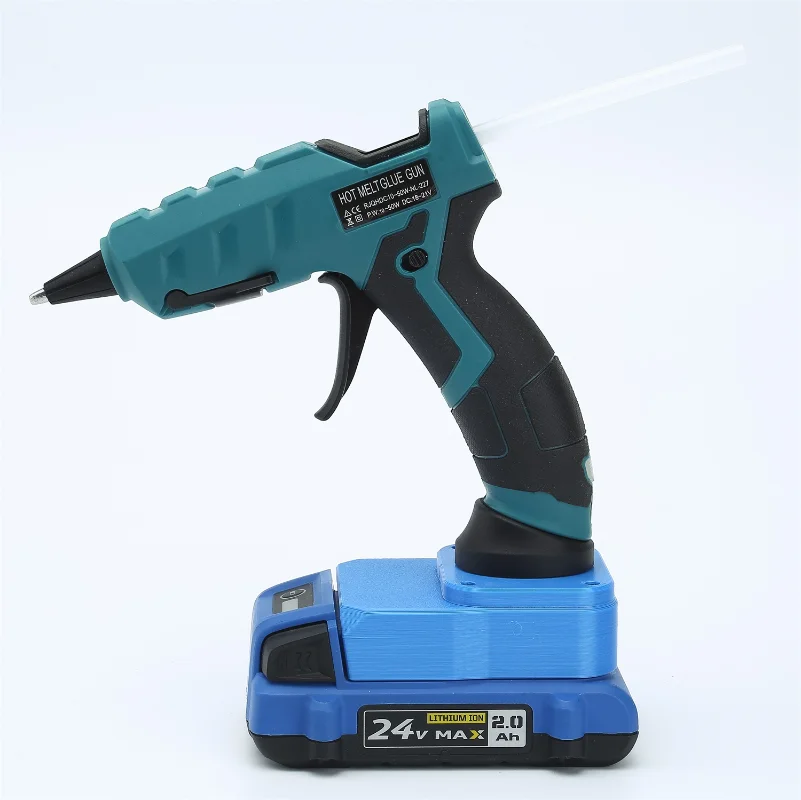 Cordless Hot Glue Gun Kit W/ 20Pcs 7mm Glue Sticks Arts&Craf