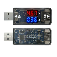 dc usb voltage and current led dual display meter digital display voltmeter dc3 2 10v current meter 0 3a