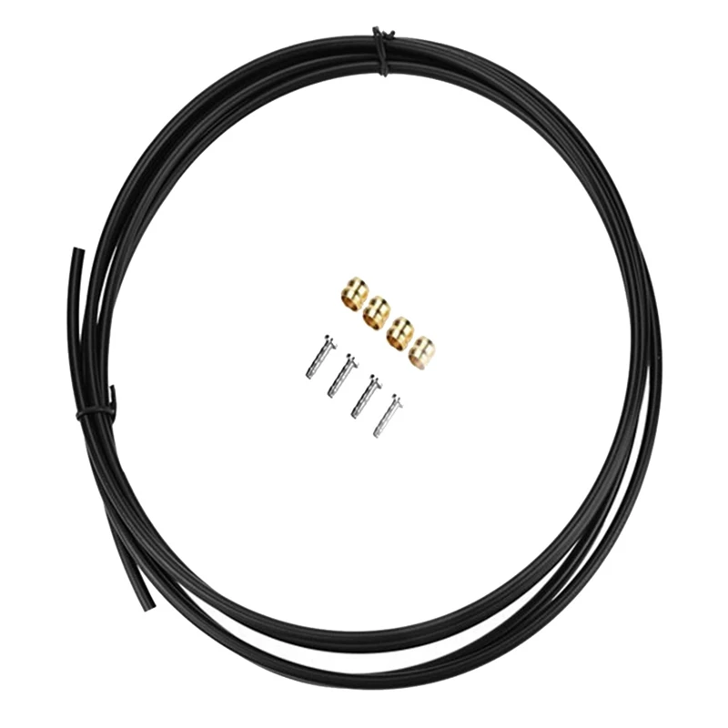 

Велосипедный тормозной шланг BH90, велосипедная гидравлическая Дисковая тормозная трубка 2,5 м, соединительная вставка, набор оливок для M315 M395...