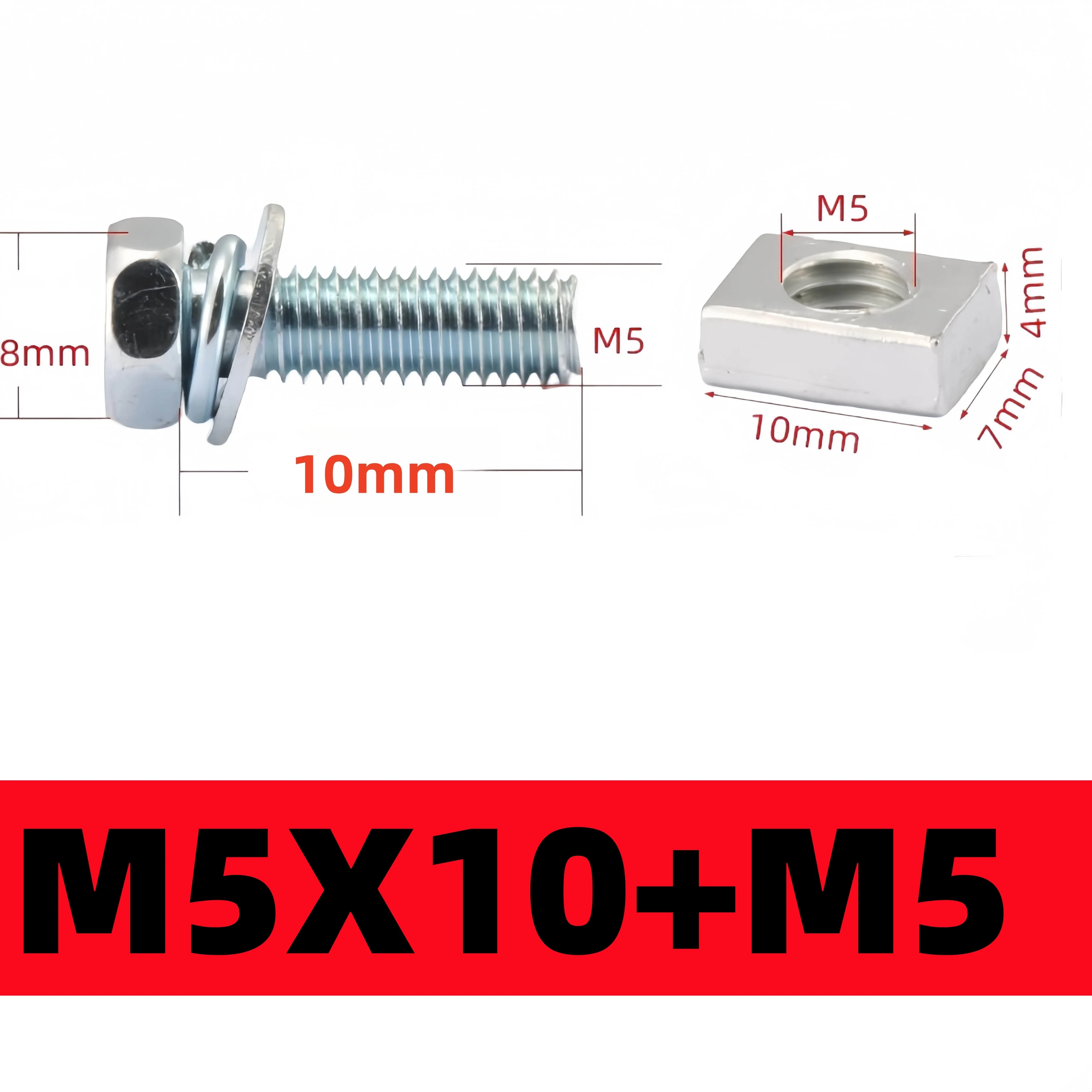 

Набор Из 2 Универсальных Болтов И Гаек Для Крепления Аккумуляторных Клемм Мотоциклов, Скутеров, Квадроциклов