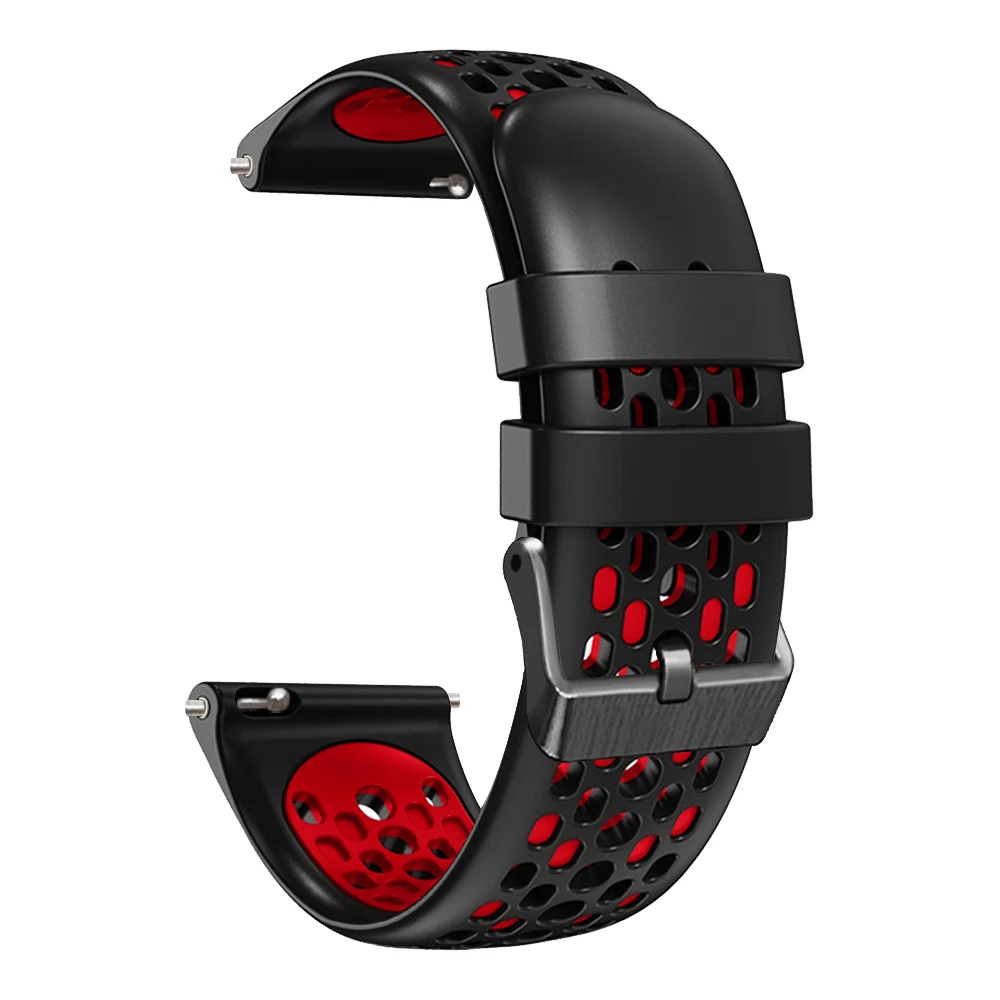 Фото Ремешок силиконовый для Xiaomi Watch S3 / S1 Active /S1 Pro/S2, мягкий воздухопроницаемый браслет для Mi Watch 2 Pro №5