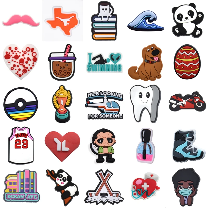 

Women Charm Para Pins Kids Shoes Accessories Gifts Men Shoe Charms Boy Wholesale Bulk Decorations for Crocs Packs Set Jeans Girl
