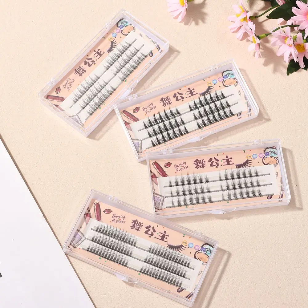 

3Lines Individual Eyelashes Little Devil Lashes Natural Volume Long Thick Lashes Handmade Eyelash Extensions Tools 15 Styles