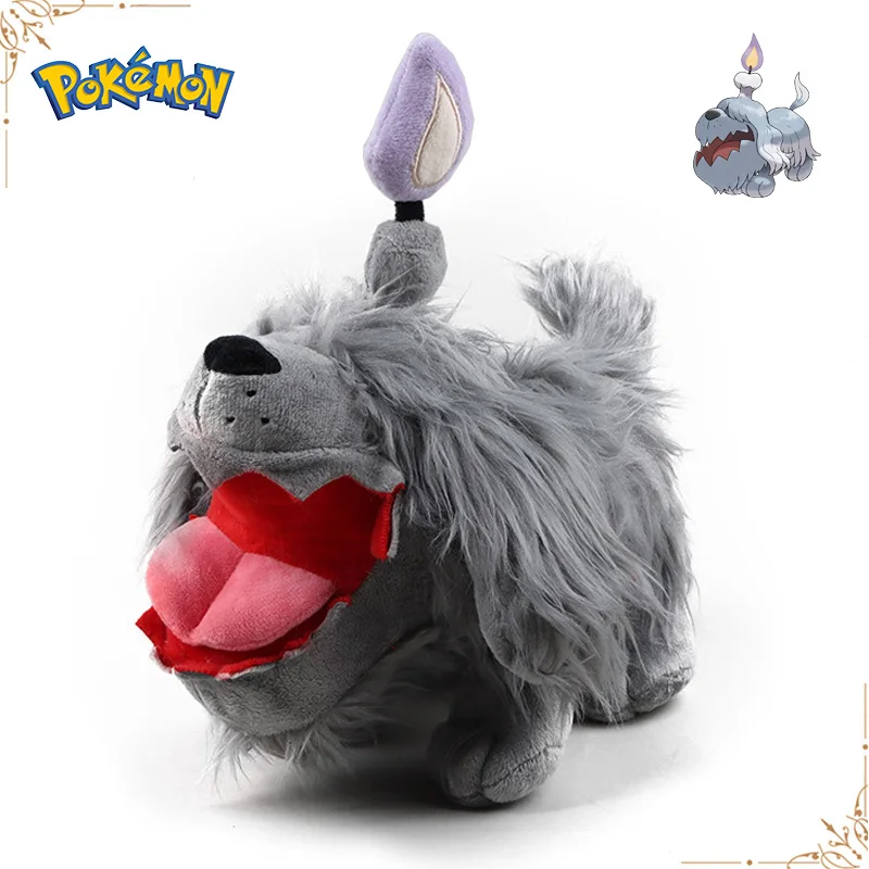 

Плюшевая кукла-гревард с покемоном и фиолетовым аластом, игрушки-животные, собака, плюшевые игрушки, подарок на день рождения для детей, укр...