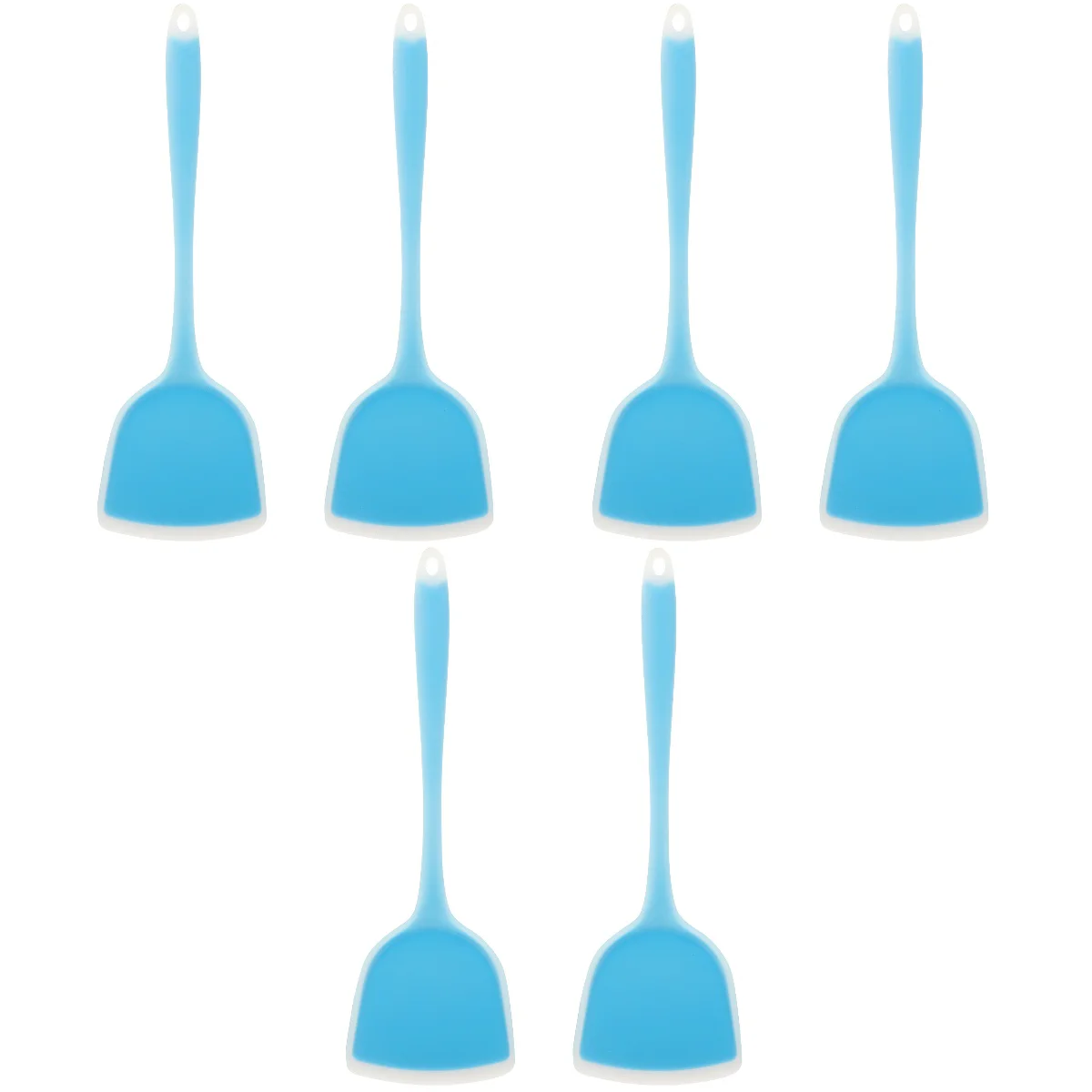 

6 Resistant Household Reusable Kitchen Spatula Kitchen Accessory Ergonomic Spatula for Kitchen Wok