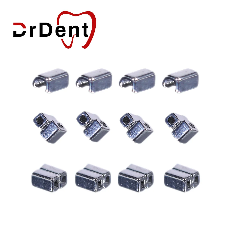 

Drdent 10 Pcs Dental Materials Orthodontic Crimpable Hooks Double Cross Tubes Split Stops Crimpable Stops Odontologia Ortodoncia