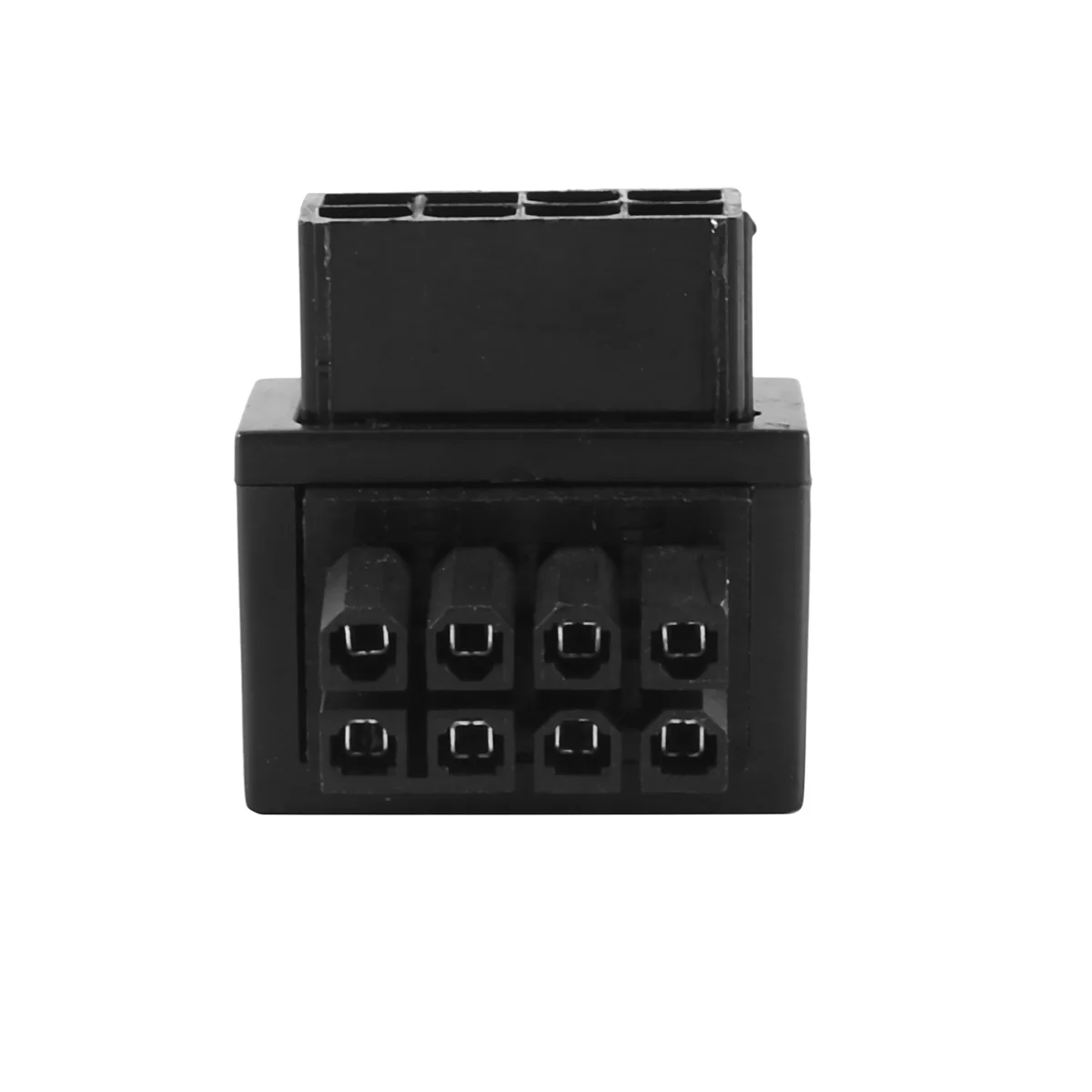 Адаптер питания ATX 8Pin мама 90 градусов под углом до 8 контактов папа коннектор GPU