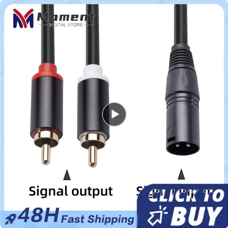 

For Tape Recorder Female Audio Cable High-fidelity Transmission For Mixing Console Hifi Audio Card Adapter Cable For Amplifier