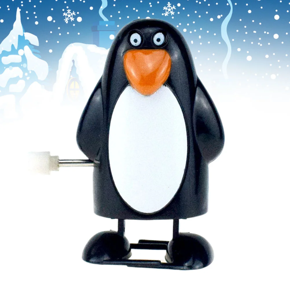 

Christmas Toy Windparty Clockwork Walking Kids Tree Stocking Snowman Stuffer Supplies Giftsholiday Toysanimal Windingpenguin