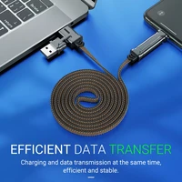 charging data cable for lightning type c usb 4in1 zinc alloy 60w wire for iphone ipad for samsung xiaomi charger laptop