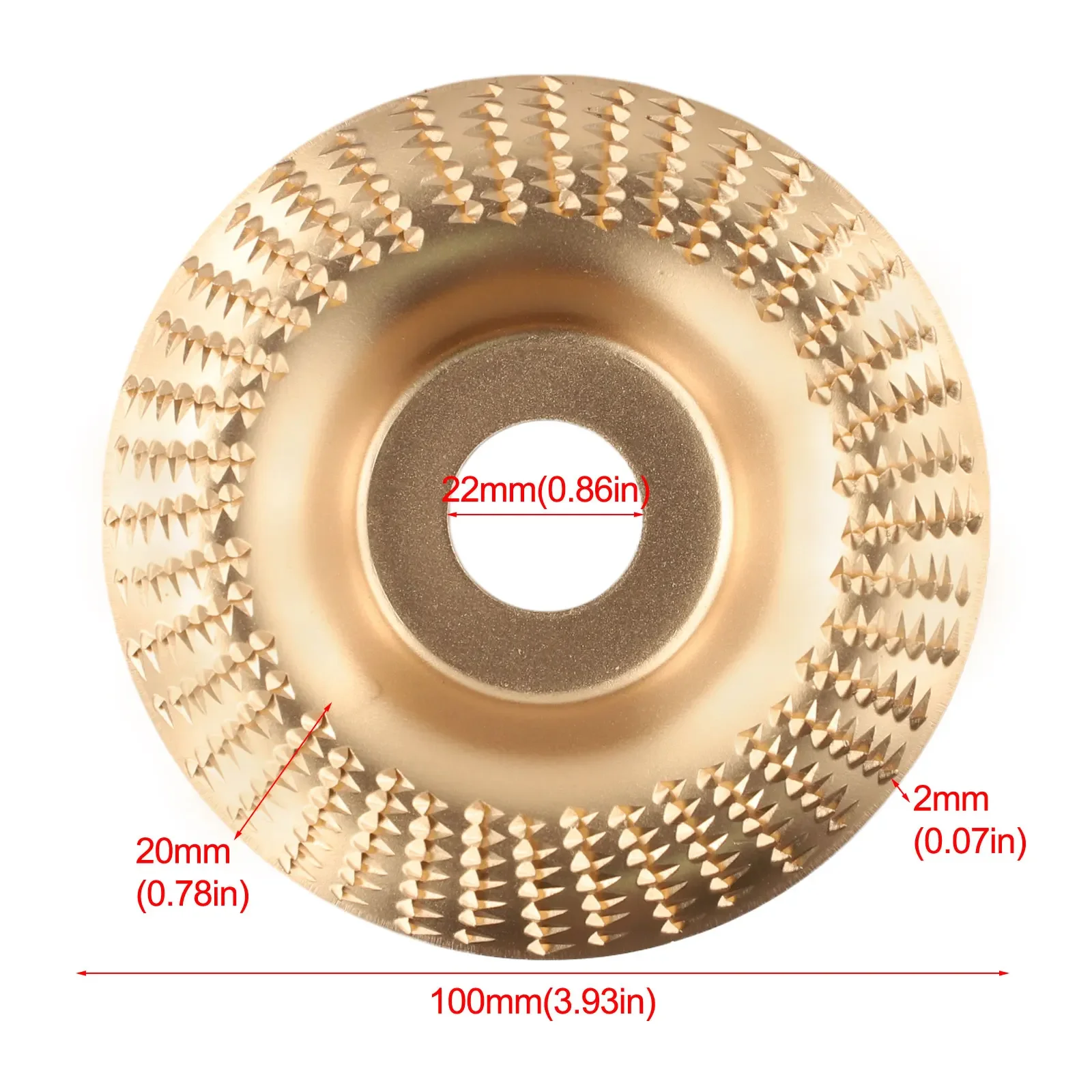 Шлифовальный круг по дереву Угловая шлифовальная машина Диск Шлифовальный плоский конический диск Абразивный инструмент Шлифовальный диск Деревообрабатывающий шлифовальный диск