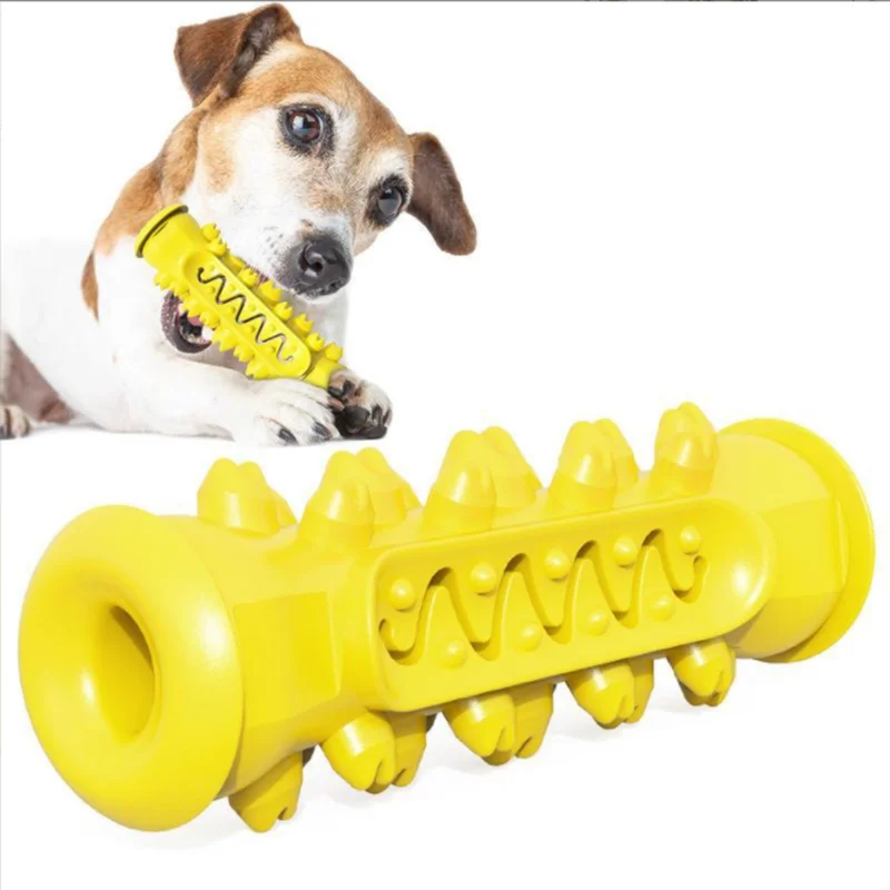 

Bite Resistant Small Dog Chew Toys for Big Dogs Clean Teeth Breeds Rubber Molar Stick Interactive Accessories Pet Products