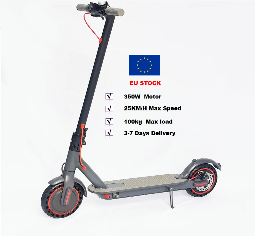 

EU UK USA Stock Free Shipping 350W 36V 10.4AH Foldable 8.5 Inch High Speed 35KM/H Kick Scooter Electric 2 Wheels M365