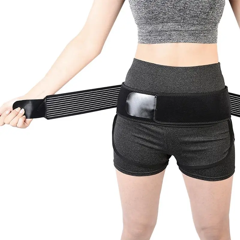 

Дышащий Противоскользящий бандаж для поддержки нижней части спины таза для мужчин и женщин, облегчение боли в тазовом пояснице, таза, облег...