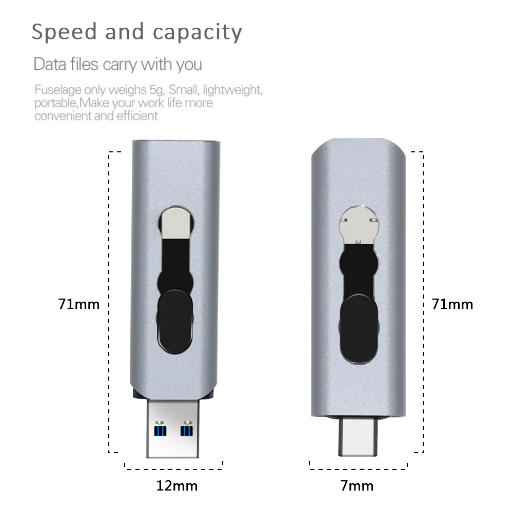 Новый USB 3.0 TYPE-C флеш-накопитель OTG 3 0 Гб 512 ГБ 256 64 USB-накопитель 2 в 1 высокоскоростная