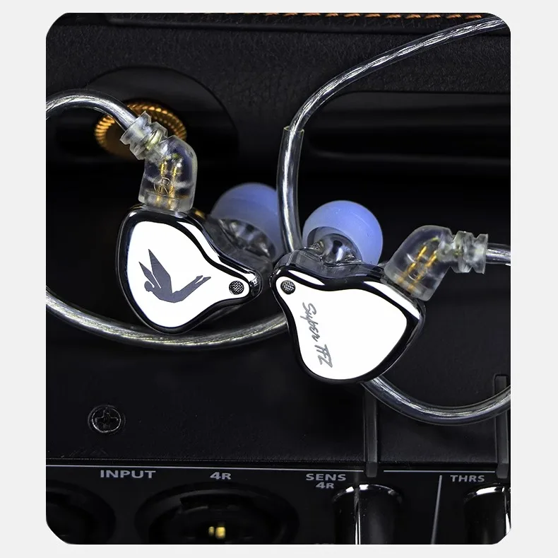 Фото Наушники-мониторы SUPERTFZ My Love 2022 HiFi IEM, проводные внутриканальные наушники с разъемом 3,5 мм Type-C, басовая музыкальная гарнитура для геймеров, подарок №5