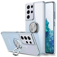 shockproof case for samsung galaxy s22 ultra s21 metal ring magnetic back cover for galaxy s21 s 22 plus shell s10 note 20 funda