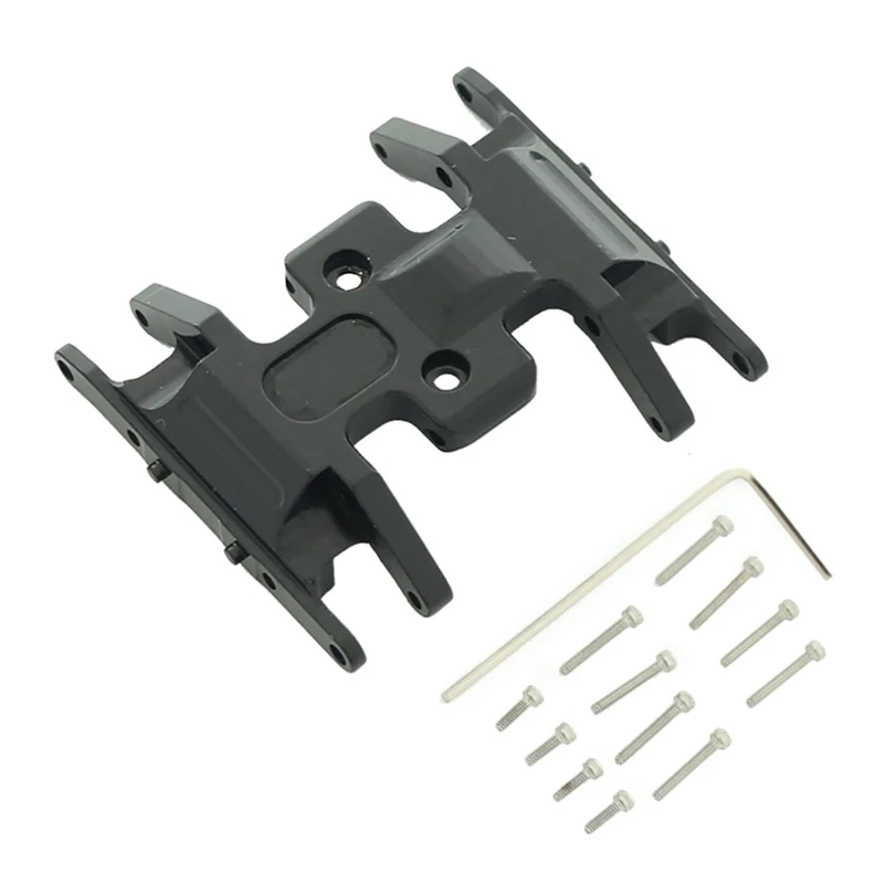 

Metal Gearbox Mount Base Transmission Holder Skid Plate for Axial SCX24 90081 1/24 RC Crawler Car Upgrade Parts