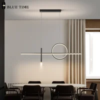 Simplicity LED Pendant Light Nordic Lighting Fixture For Indoor Kitchen Dining Table Lamp Living Room Decor Lustre Chandeliers