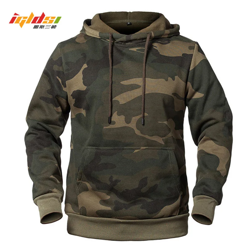 

Camouflae oodies Men's Fasion Sweatsirt Male Camo ooded ip Autumn Winter Military oodie Men's Fleece Coats US/EUR Size